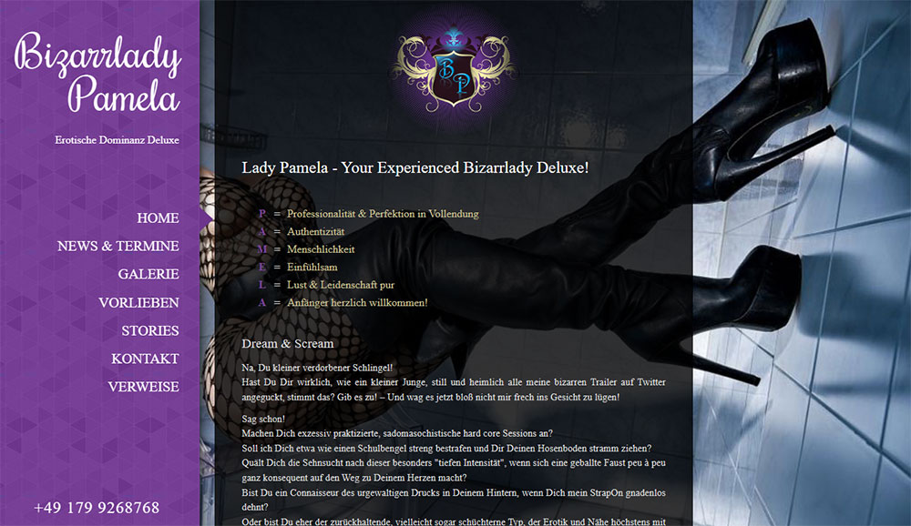 Bizarrlady Pamela