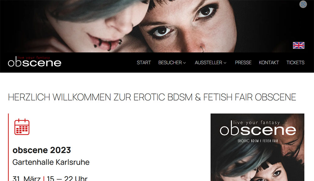Obscene Messe Karlsruhe