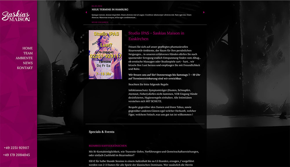 Saskias Maison de Bizarre