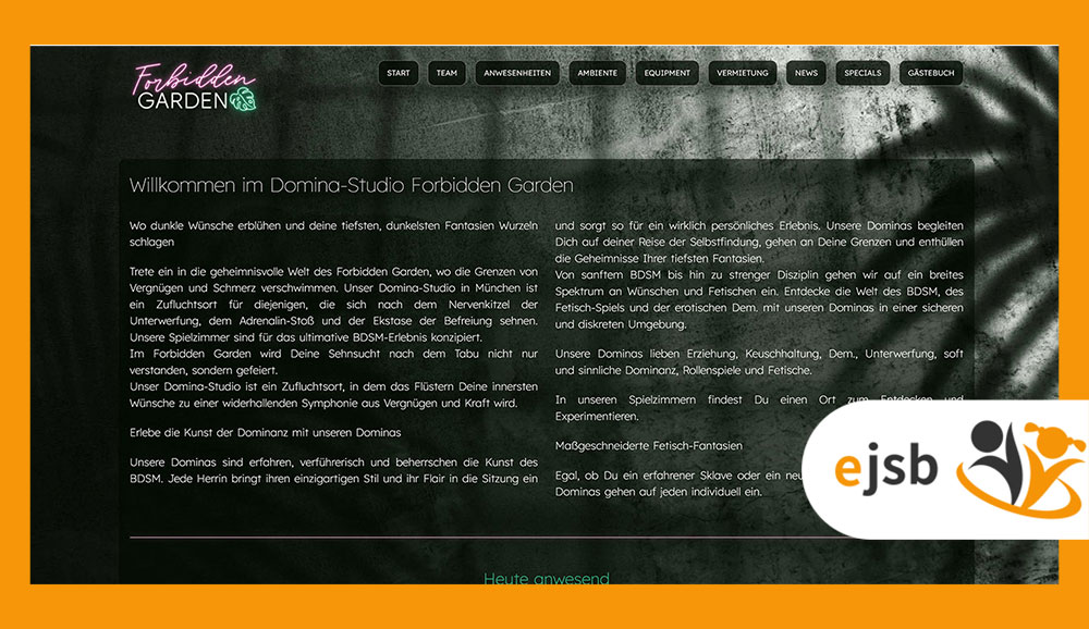 Forbidden Garden - Dominastudio - München