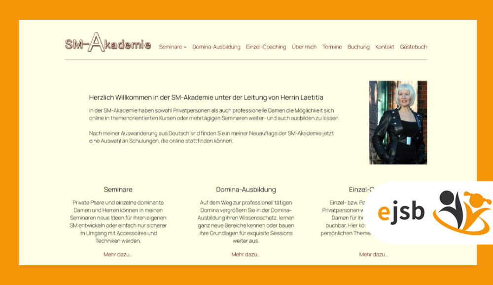 Die SM-Akademie der Herrin Laetitia