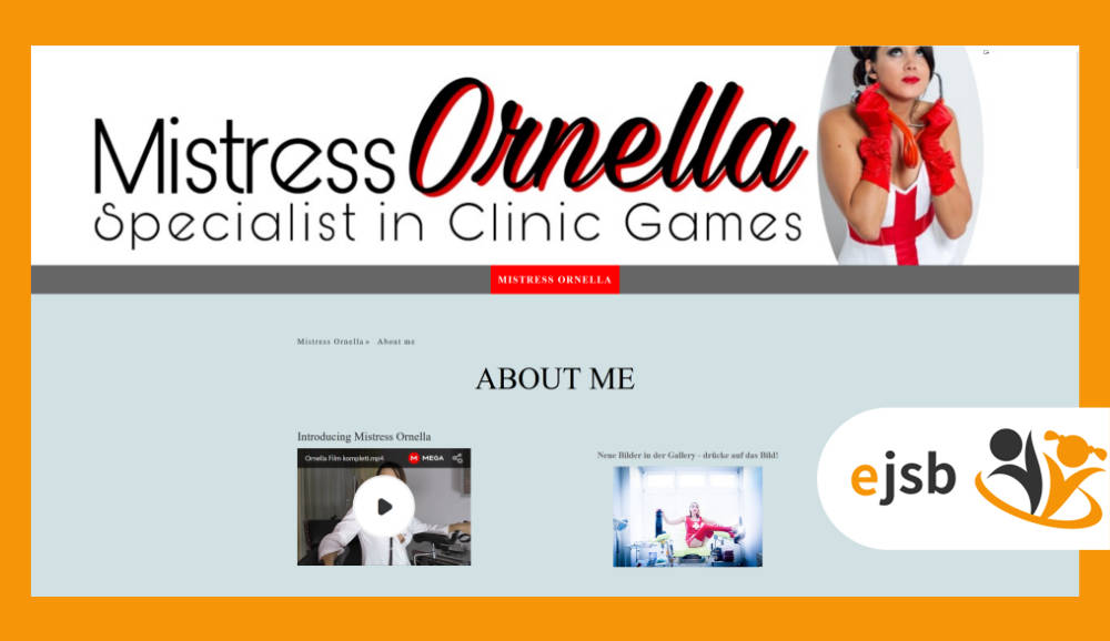 Mistress Ornella - Specialist in Clinic Games